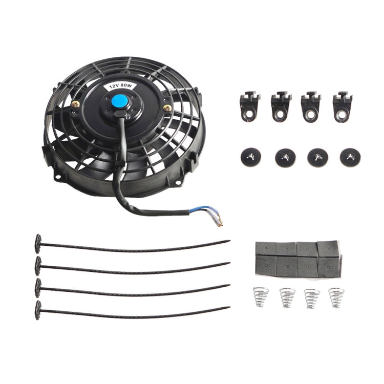 7 inch 12V 80W Car Powerful Transmission Oil Cooling Fan with Mounting Accessorie - Heating & Fans by PMC TechLife | Online Shopping South Africa | PMC TechLife | Buy Now Pay Later Mobicred