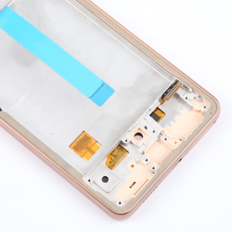 For Samsung Galaxy A53 5G SM-A536 6.48 inch OLED LCD Screen Digitizer Full Assembly with Frame (Gold) - free shipping - PMc TechLife - Order now!