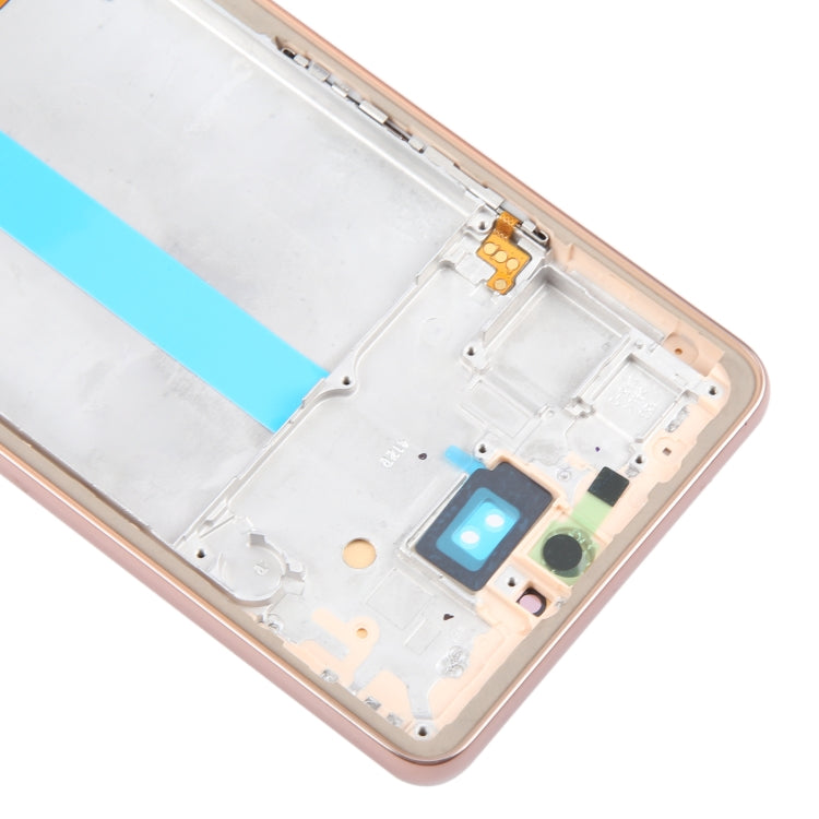 For Samsung Galaxy A53 5G SM-A536 6.48 inch OLED LCD Screen Digitizer Full Assembly with Frame (Gold) - free shipping - PMc TechLife - Order now!