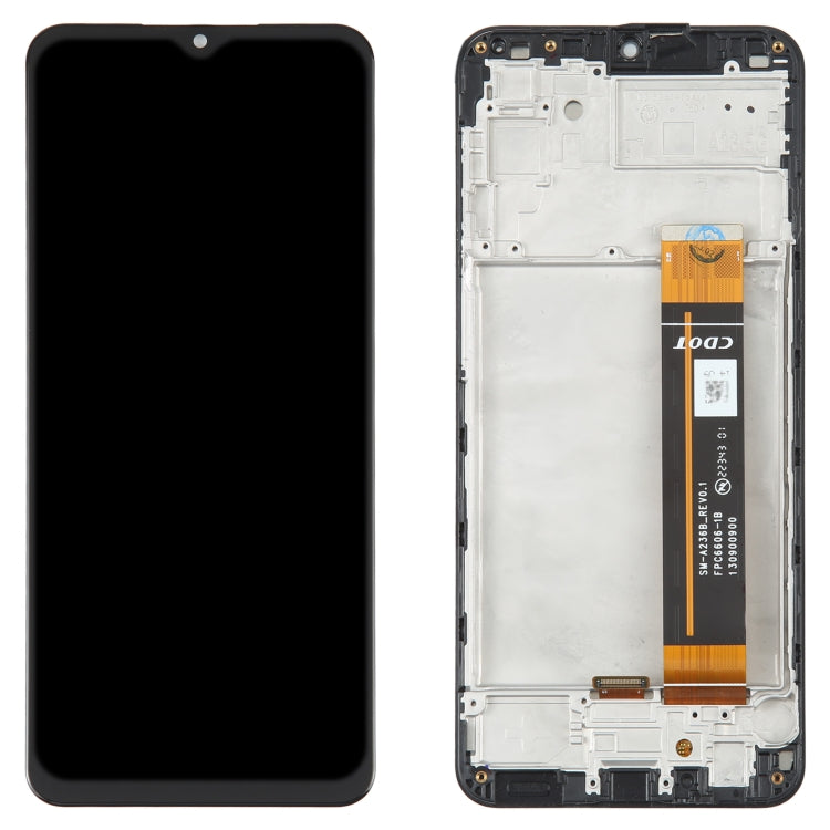 For Samsung Galaxy A23 5G SM-A236 LCD Screen Digitizer Full Assembly with Frame - free shipping - PMc TechLife - Order now!