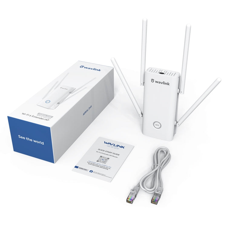 Wavlink AERIAL D4X AX1800Mbps Dual Frequency WiFi Signal Amplifier WiFi6 Extender(UK Plug) - free shipping - PMC Jewellery - Order now!