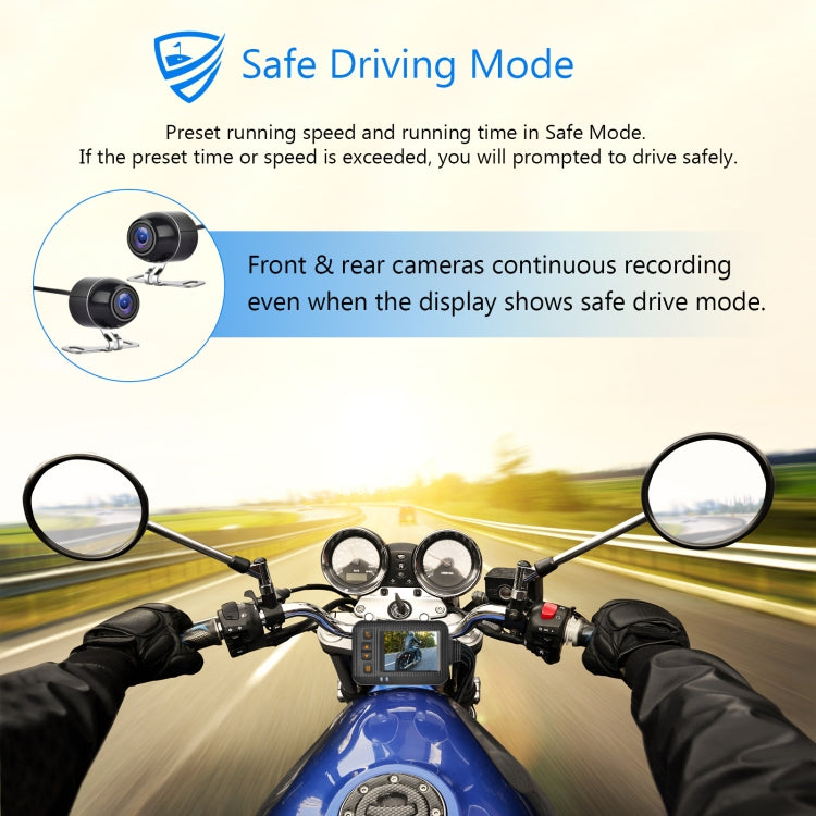 SE20 2.0 inch 1080P Waterproof HD Motorcycle DVR, Support TF Card / Cycling Video / Parking Monitoring - Electrical Instruments by PMC TechLife | Online Shopping South Africa | PMC TechLife | Buy Now Pay Later Mobicred