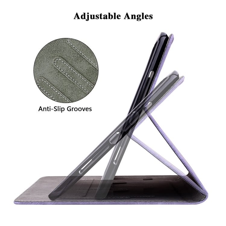 For Lenovo Tab P11 Pro Gen 2 11.2 Tiger Pattern Flip Leather Tablet Case(Purple) - free shipping - PMC TechLife - Order now!