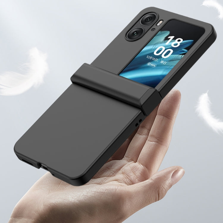 For OPPO Find N2 Flip Three-stage Skin Feel PC Phone Case with Hinge(Green) - Find N2 Flip Cases by PMC TechLife | Online Shopping South Africa | PMC TechLife