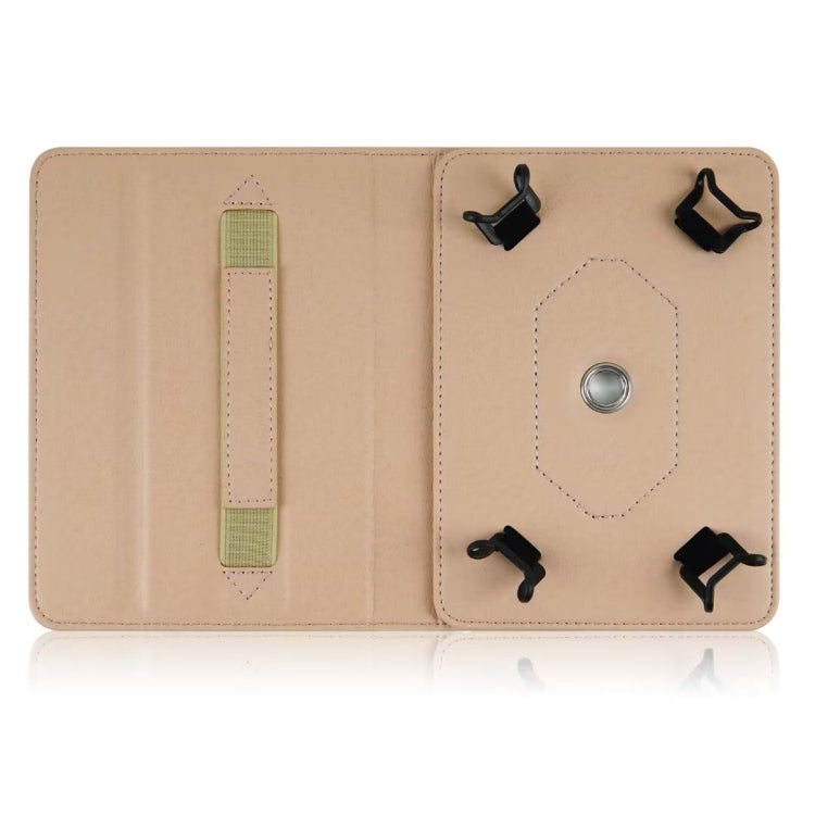 For 6 inch Rotating Universal Leather Tablet Case(Grey) - 7 inch by PMC TechLife | Online Shopping South Africa | PMC TechLife | Buy Now Pay Later Mobicred