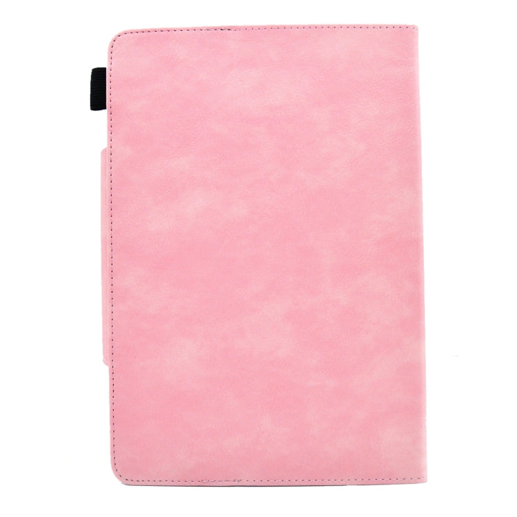 For 8 inch Suede Cross Texture Magnetic Clasp Leather Tablet Case(Pink) - free shipping - PMC TechLife - Order now!