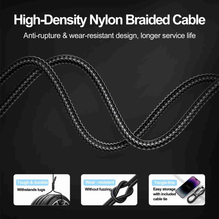 JOYROOM S-UL012A10 Extraordinary Series 2.4A USB-A to 8 Pin Fast Charging Data Cable, Cable Length:1.2m(White) - Normal Style Cable by JOYROOM | Online Shopping South Africa | PMC TechLife | Buy Now Pay Later Mobicred