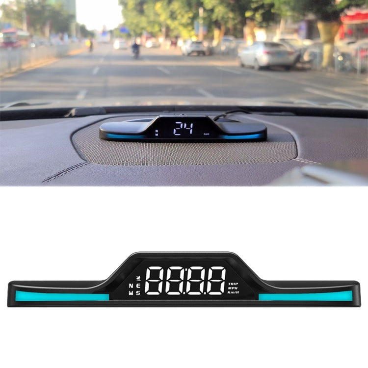 G15 Car HD GPS Head-Up Display with Color Changing Ambient Light - Head Up Display System by PMC TechLife | Online Shopping South Africa | PMC TechLife | Buy Now Pay Later Mobicred