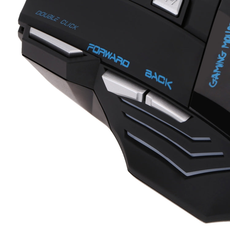 HXSJ A868 7-Keys Colorful Luminous Wired Mouse with Fire Button - Wired Mice by HXSJ | Online Shopping South Africa | PMC TechLife | Buy Now Pay Later Mobicred