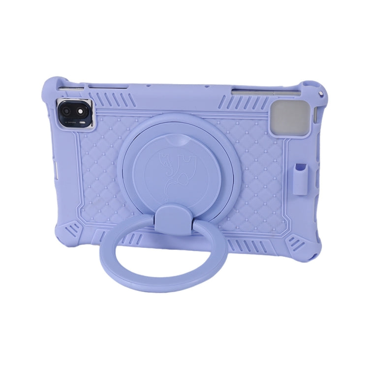 For TCL 10 Tab Max 4G Portable Silicone Tablet Protective Case(Blue) - Others by PMC TechLife | Online Shopping South Africa | PMC TechLife | Buy Now Pay Later Mobicred