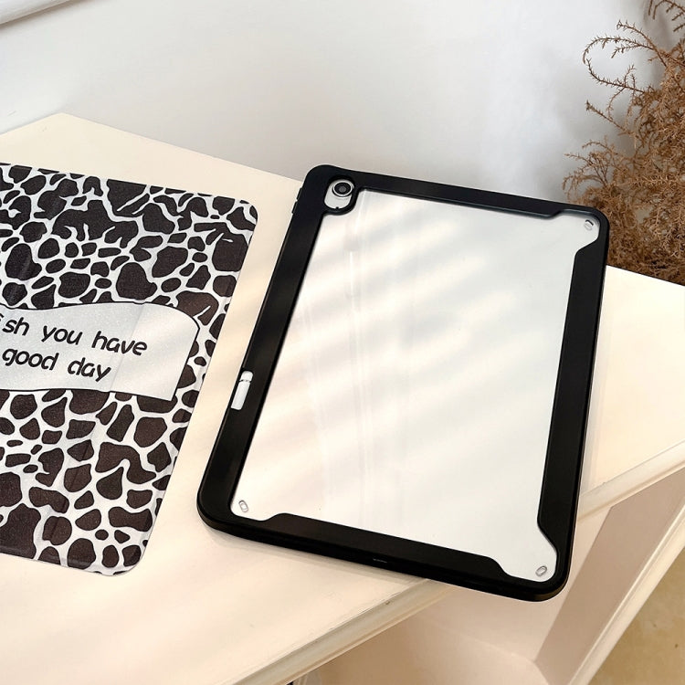 Magnetic Detachable Painted Tablet Leather Case For iPad Air 11 2024 / iPad Pro 11 2022 / 2021 / 2020 / 2018(Black and White Spots) - iPad Pro 11 (2020) Cases by PMC TechLife | Online Shopping South Africa | PMC TechLife | Buy Now Pay Later Mobicred