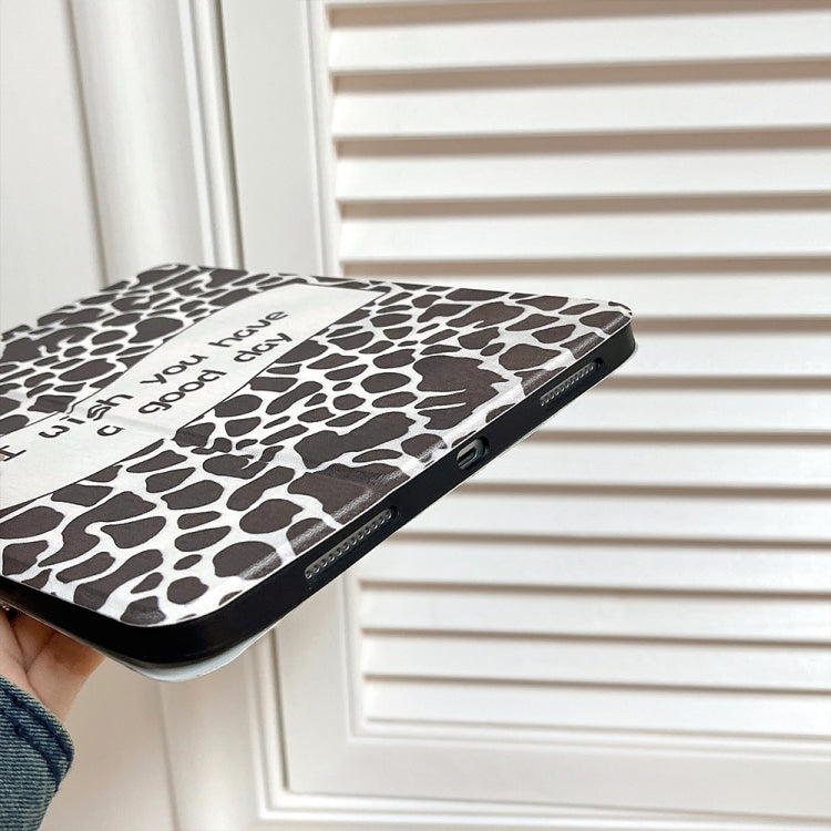 Magnetic Detachable Painted Tablet Leather Case For iPad Air 11 2024 / iPad Pro 11 2022 / 2021 / 2020 / 2018(Black and White Spots) - iPad Pro 11 (2020) Cases by PMC TechLife | Online Shopping South Africa | PMC TechLife | Buy Now Pay Later Mobicred