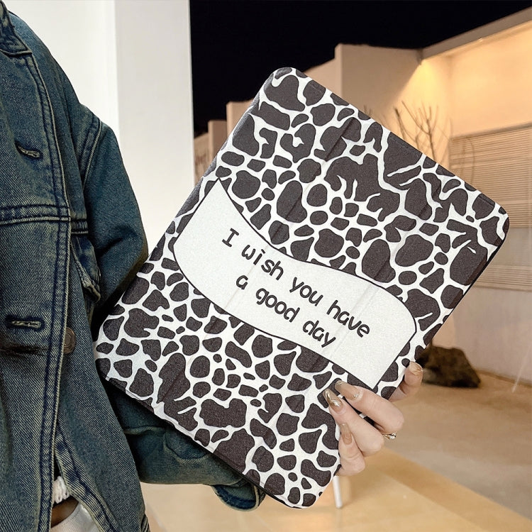 Magnetic Detachable Painted Tablet Leather Case For iPad Air 11 2024 / iPad Pro 11 2022 / 2021 / 2020 / 2018(Black and White Spots) - iPad Pro 11 (2020) Cases by PMC TechLife | Online Shopping South Africa | PMC TechLife | Buy Now Pay Later Mobicred