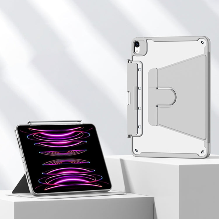 For Huawei MatePad Pro 11 inch Detachable Rotating Leather Tablet Case(Grey) - Huawei by PMC TechLife | Online Shopping South Africa | PMC TechLife | Buy Now Pay Later Mobicred