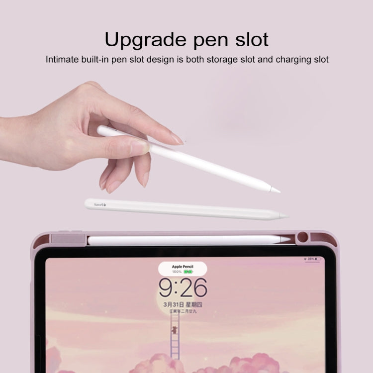 For Huawei MatePad 11 Acrylic Rotating Leather Tablet Case(Blue) - Huawei by PMC TechLife | Online Shopping South Africa | PMC TechLife | Buy Now Pay Later Mobicred