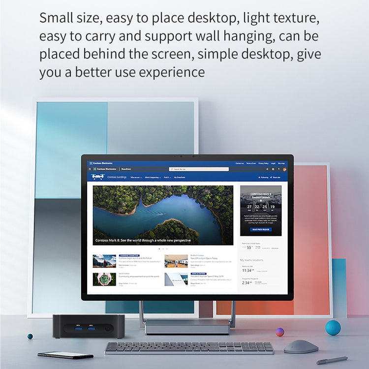 ZX03 Windows 11 Mini PC, Intel Twin Lake N150, Support Dual HDMI Output, Spec:16GB+512GB(US Plug) - free shipping - PMc TechLife - Order now!