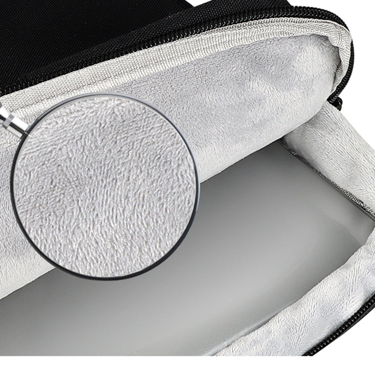 ST11 Polyester Thickened Laptop Bag, Size:14.1-15.4 inch(Silver Gray) - free shipping - PMC Jewellery - Order now!
