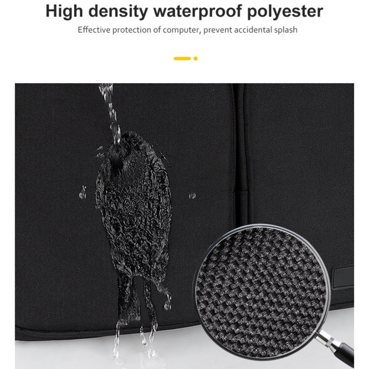 ST11 Polyester Thickened Laptop Bag, Size:14.1-15.4 inch(Silver Gray) - free shipping - PMC Jewellery - Order now!