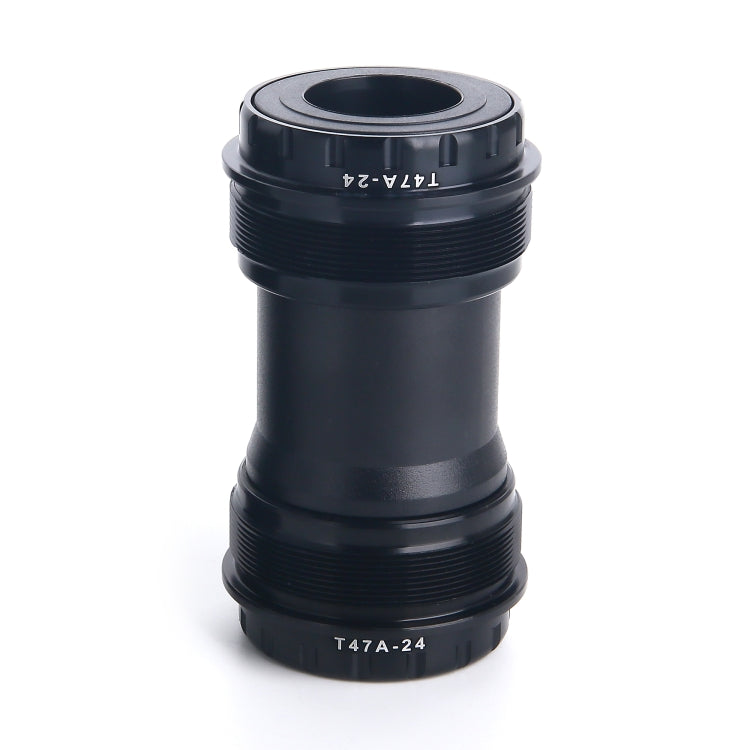 T47A24 Bottom Bracket Fits 68mm/73mm Width of Bicycle Frame(Black) - Bottom Brackets by PMc TechLife | Online Shopping South Africa | PMc TechLife | Buy Now Pay Later Mobicred