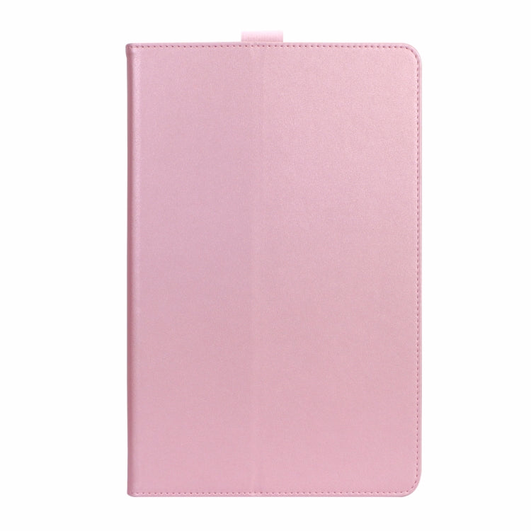 For Lenovo Tab P11 Pro Gen2 11.2 2022 TB132/138 Embossed Front Stand Leather Smart Tablet Case(Rose Gold) - Lenovo by PMC TechLife | Online Shopping South Africa | PMC TechLife | Buy Now Pay Later Mobicred