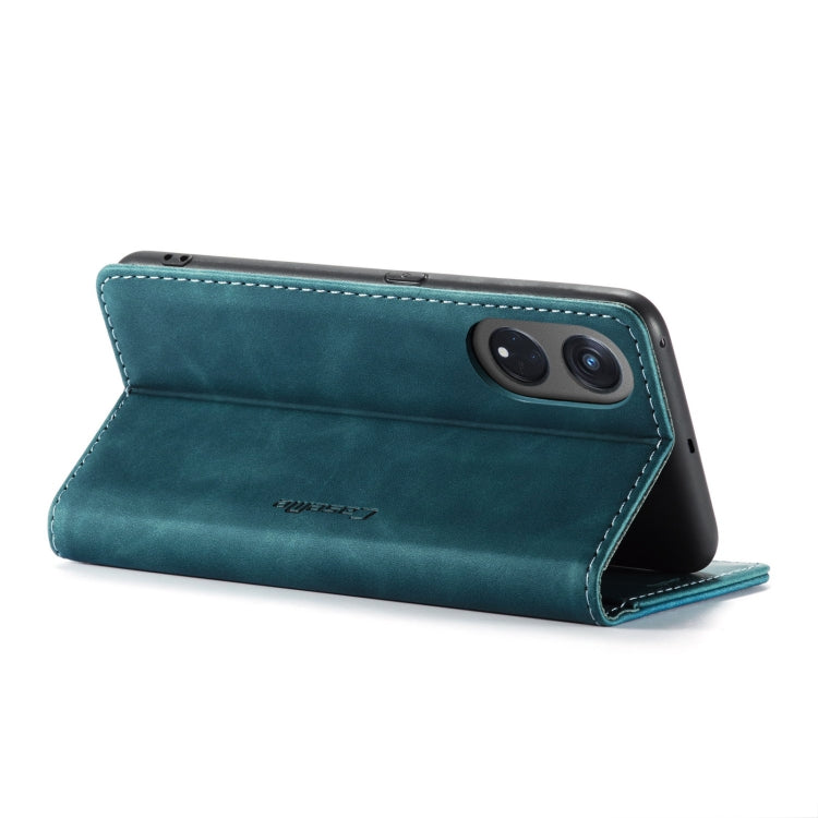 For OPPO Reno8 T 5G CaseMe 013 Multifunctional Horizontal Flip Leather Phone Case(Blue) - free shipping - PMC Jewellery - Order now!
