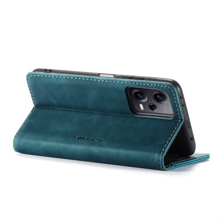 For Xiaomi Redmi Note 12 Pro+ 5G CaseMe 013 Multifunctional Horizontal Flip Leather Phone Case(Blue) - free shipping - PMC TechLife - Order now!