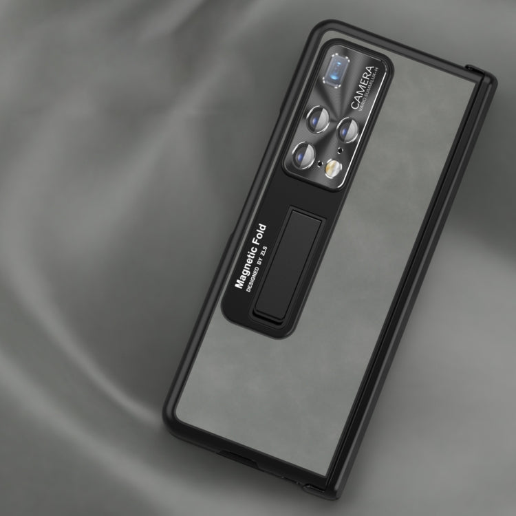 For Huawei Mate X2 5G Napa Texture All-inclusive Phone Case(Black) - Huawei Cases by PMC TechLife | Online Shopping South Africa | PMC TechLife | Buy Now Pay Later Mobicred