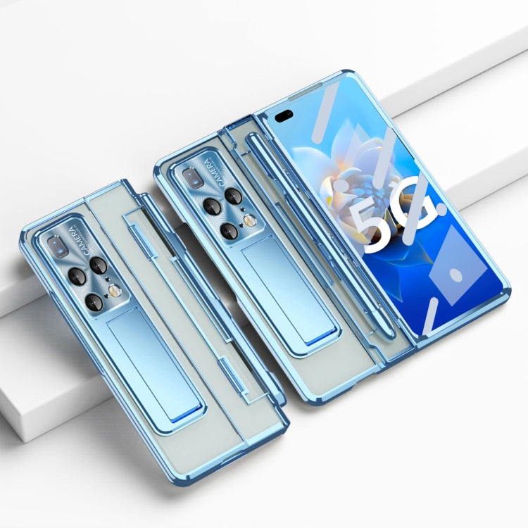 For Huawei Mate X2 Phantom Series Integrated Folding Phone Case with Stylus(Blue) - Huawei Cases by PMC TechLife | Online Shopping South Africa | PMC TechLife | Buy Now Pay Later Mobicred