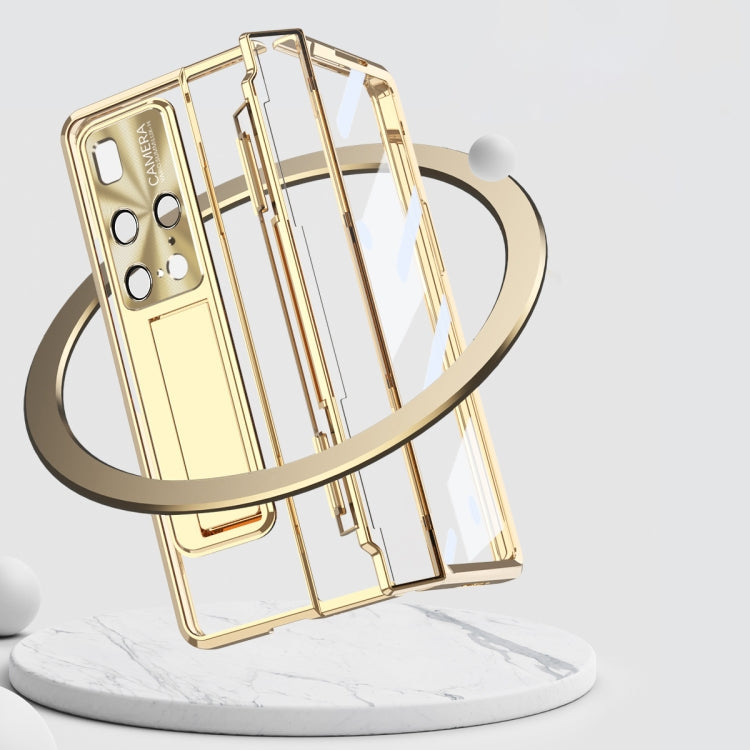 For Huawei Mate X2 Phantom Series Integrated Folding Phone Case with Stylus(Silver) - Huawei Cases by PMC TechLife | Online Shopping South Africa | PMC TechLife | Buy Now Pay Later Mobicred