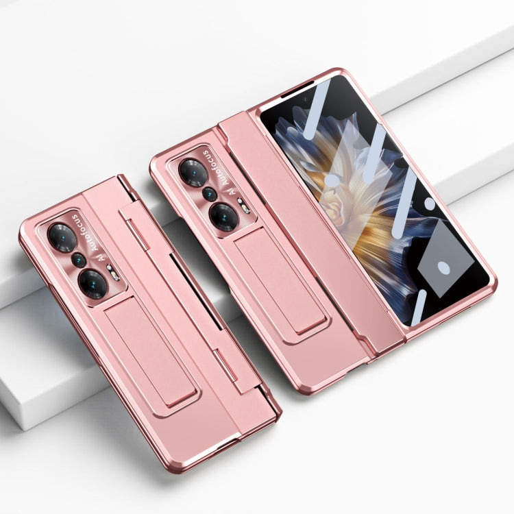 For Honor Magic Vs Integrated Folding Phone Case with Hinge(Rose Gold) - Honor Cases by PMC TechLife | Online Shopping South Africa | PMC TechLife | Buy Now Pay Later Mobicred
