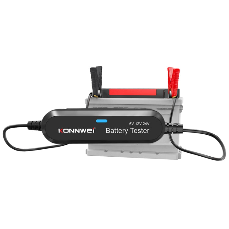 KONNWEI BK200 6V/12V/24V Car Bluetooth Battery Tester(Black) - free shipping - PMC TechLife - Order now!
