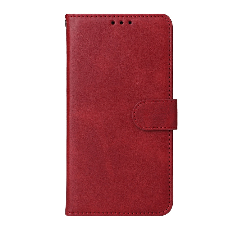 For vivo V25 5G/V25e 4G/X80 Lite Classic Calf Texture Flip Leather Phone Case(Red) - vivo Cases by PMC TechLife | Online Shopping South Africa | PMC TechLife