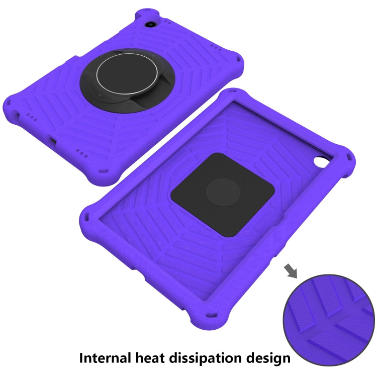 For Lenovo Tab M10 Plus 10.6 3rd Gen 2022 Spider King Silicone Protective Tablet Case(Purple) - Lenovo by PMC TechLife | Online Shopping South Africa | PMC TechLife | Buy Now Pay Later Mobicred