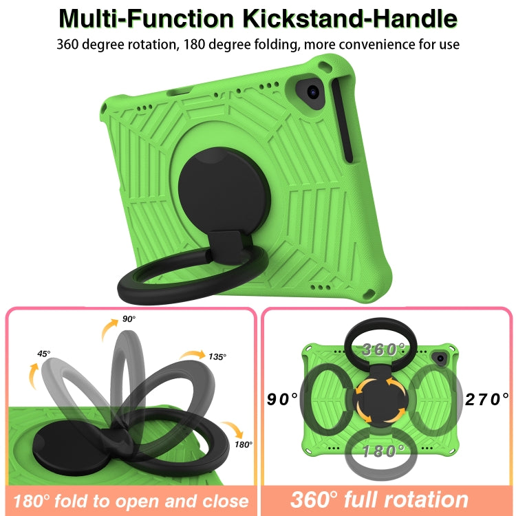 For Lenovo Tab M10 FHD TB-X605FC Spider King Silicone Protective Tablet Case(Green) - Lenovo by PMC TechLife | Online Shopping South Africa | PMC TechLife | Buy Now Pay Later Mobicred