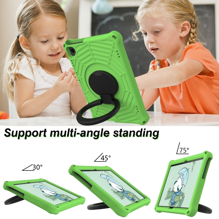 For Lenovo Tab M10 FHD TB-X605FC Spider King Silicone Protective Tablet Case(Green) - Lenovo by PMC TechLife | Online Shopping South Africa | PMC TechLife | Buy Now Pay Later Mobicred