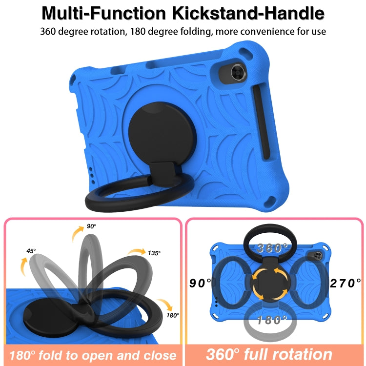 For Huawei MatePad T8 Spider King Silicone Protective Tablet Case(Blue) - Huawei by PMC TechLife | Online Shopping South Africa | PMC TechLife | Buy Now Pay Later Mobicred