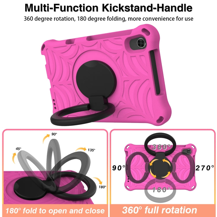 For Huawei MatePad T8 Spider King Silicone Protective Tablet Case(Rose Red) - Huawei by PMC TechLife | Online Shopping South Africa | PMC TechLife | Buy Now Pay Later Mobicred