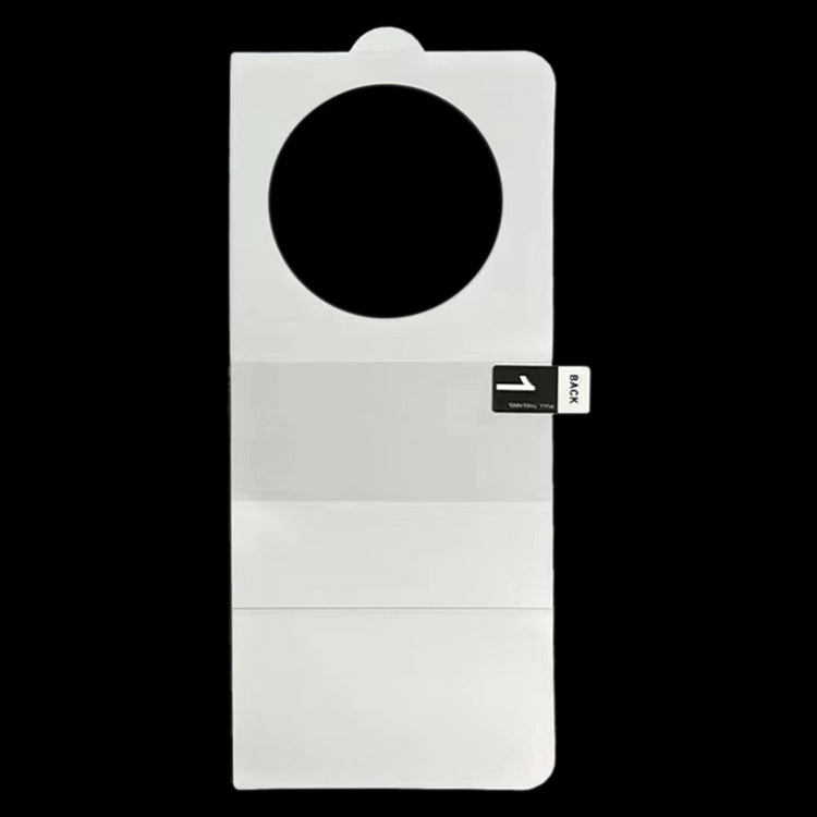 For Tecno Phantom V Fold Full Screen Protector Explosion-proof Back Screen Hydrogel Film - Tecno Tempered Glass by PMC TechLife | Online Shopping South Africa | PMC TechLife