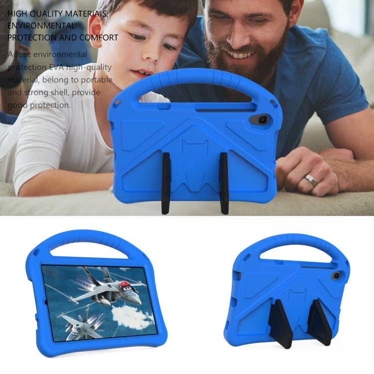 For Lenovo Tab M8 4th Gen EVA Flat Anti Falling Protective Tablet Case Shell with Holder(Blue) - Lenovo by PMC TechLife | Online Shopping South Africa | PMC TechLife | Buy Now Pay Later Mobicred