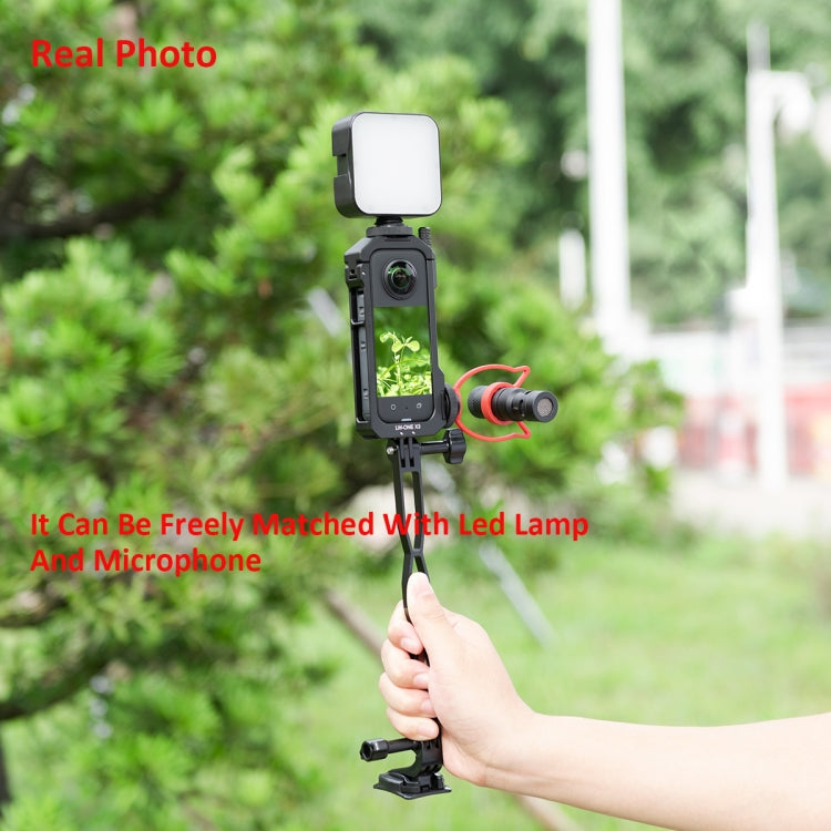 For Insta360 X3 YELANGU LW-ONE X3 Metal Cage Extended Frame Case With T1 Tripod - free shipping - PMC TechLife - Order now!