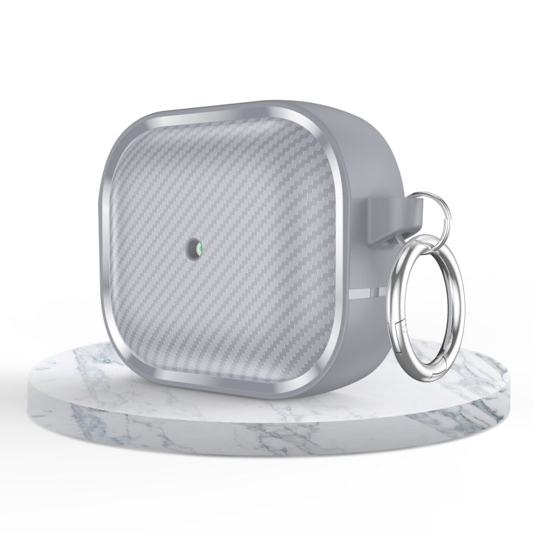For AirPods 3 Photo Frame Carbon Fiber Series Earphone Case(Dark Grey) - For AirPods 3 by PMC Jewellery | Online Shopping South Africa | PMC Jewellery | Buy Now Pay Later Mobicred
