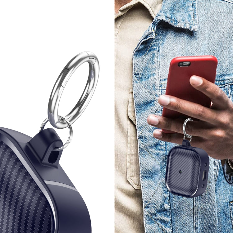 For AirPods 3 Photo Frame Carbon Fiber Series Earphone Case(Dark Blue) - For AirPods 3 by PMC Jewellery | Online Shopping South Africa | PMC Jewellery | Buy Now Pay Later Mobicred