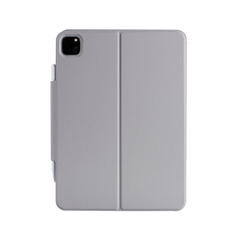 X3125-6 Integrated Thin Magnetic Bluetooth Keyboard Case For iPad Air 2022 / Air 2020 10.9 / Pro 11 2018 / 2020 / 2021 / 2022 (Grey) - Universal by PMC TechLife | Online Shopping South Africa | PMC TechLife | Buy Now Pay Later Mobicred