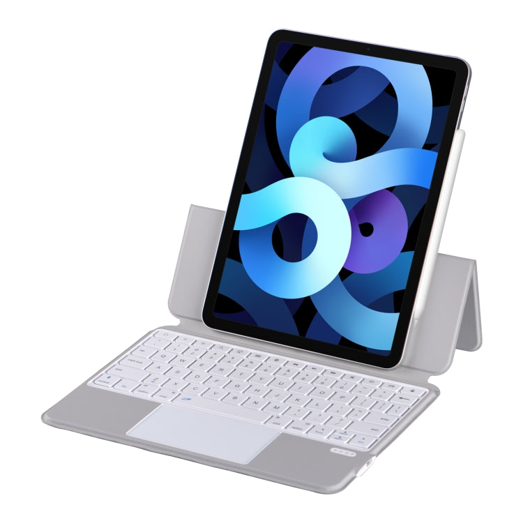 X3125-6 Integrated Thin Magnetic Bluetooth Keyboard Case For iPad Air 2022 / Air 2020 10.9 / Pro 11 2018 / 2020 / 2021 / 2022 (Grey) - Universal by PMC TechLife | Online Shopping South Africa | PMC TechLife | Buy Now Pay Later Mobicred