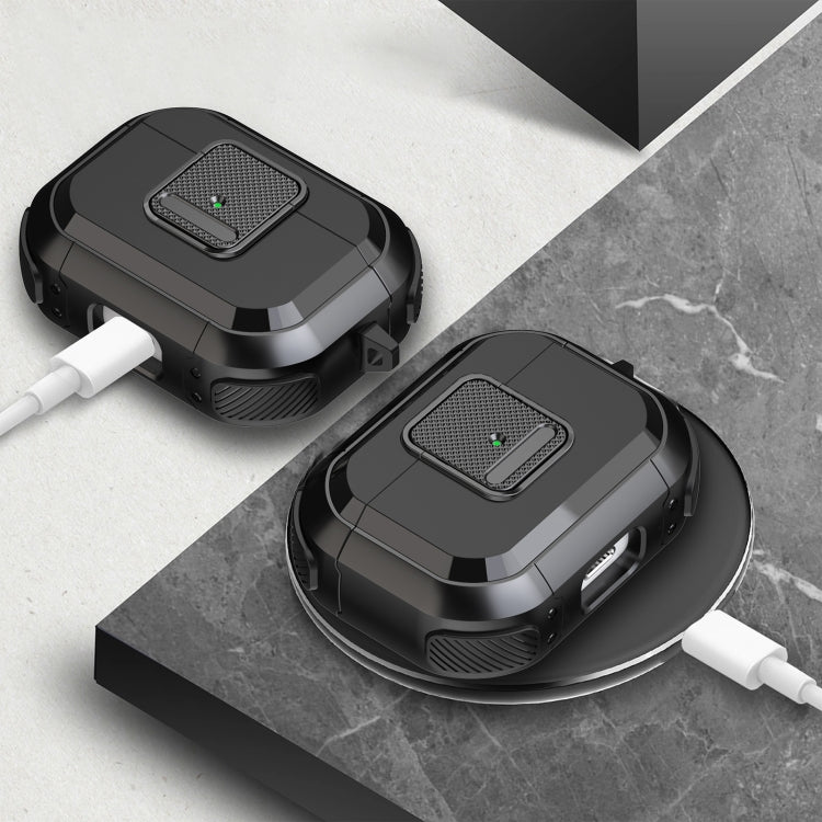 For AirPods 3 Wireless Earphones Protective Case(Army Green) - For AirPods 3 by PMC Jewellery | Online Shopping South Africa | PMC Jewellery | Buy Now Pay Later Mobicred