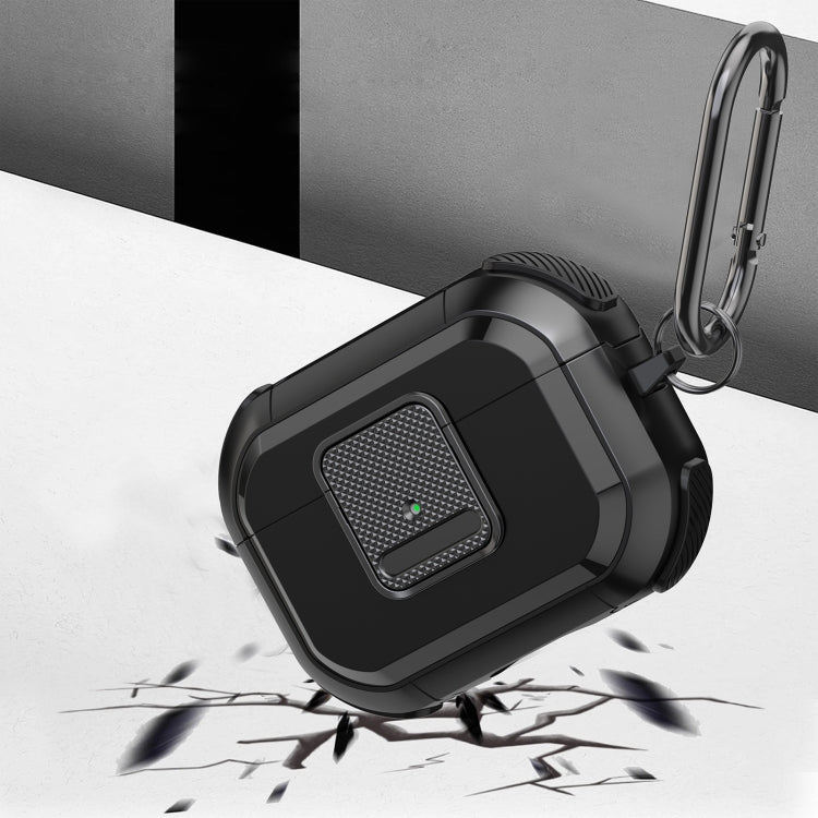 For AirPods 3 Wireless Earphones Protective Case(Black) - For AirPods 3 by PMC Jewellery | Online Shopping South Africa | PMC Jewellery | Buy Now Pay Later Mobicred
