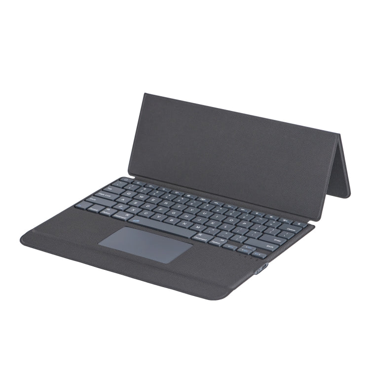 J3129 For iPad Pro 12.9 2022/2021/2020/2018 Bluetooth Keyboard Leather Case(Black) - For iPad Pro by PMC TechLife | Online Shopping South Africa | PMC TechLife