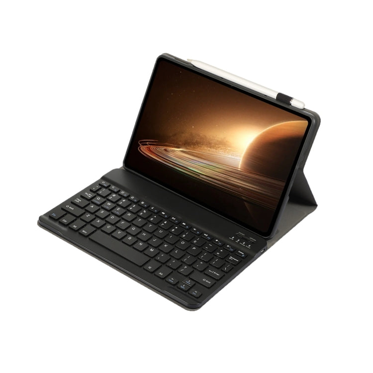 For OPPO Pad 2 11.61 inch 2023 OP13 Lambskin Texture Ultra-thin Detachable Bluetooth Keyboard Leather Case(Black) - Others Keyboard by PMC TechLife | Online Shopping South Africa | PMC TechLife