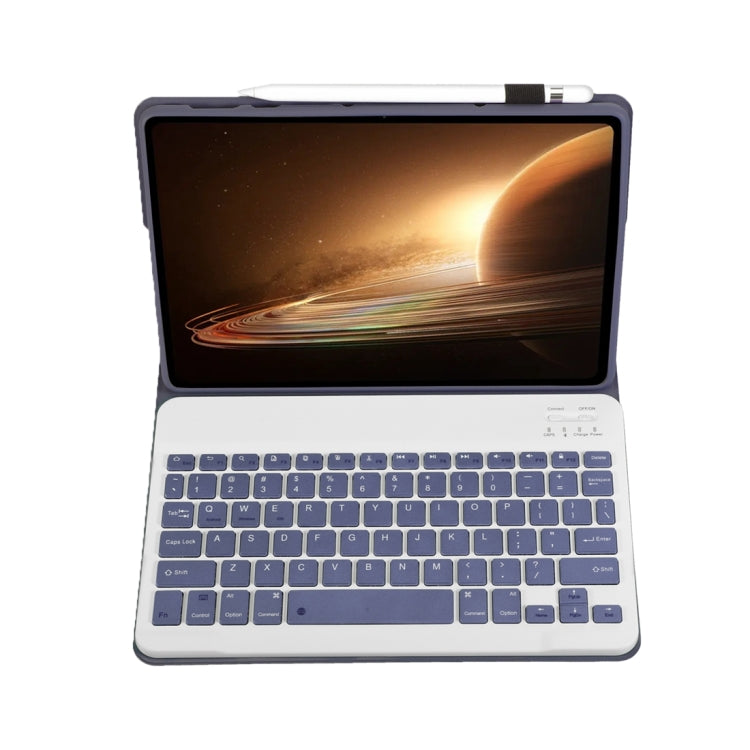 For OPPO Pad 2 11.61 inch 2023 OP13 Lambskin Texture Ultra-thin Detachable Bluetooth Keyboard Leather Case(Purple) - Others Keyboard by PMC TechLife | Online Shopping South Africa | PMC TechLife