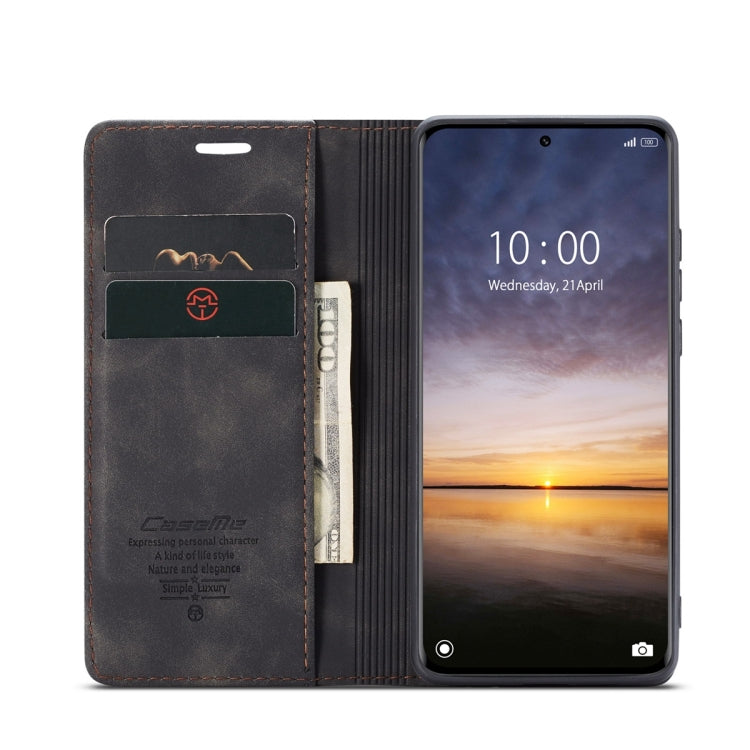 For Xiaomi 13 Pro CaseMe 013 Multifunctional Horizontal Flip Leather Phone Case(Black) - free shipping - PMC Jewellery - Order now!